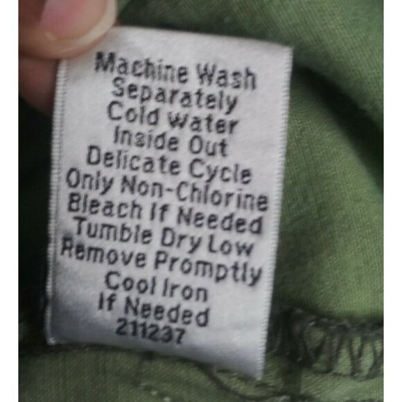 CAbi Camo Jeans womens Sz 0 (27x28.5) Clover Skinny Stretch Zipper ankles EUC - Picture 9 of 10